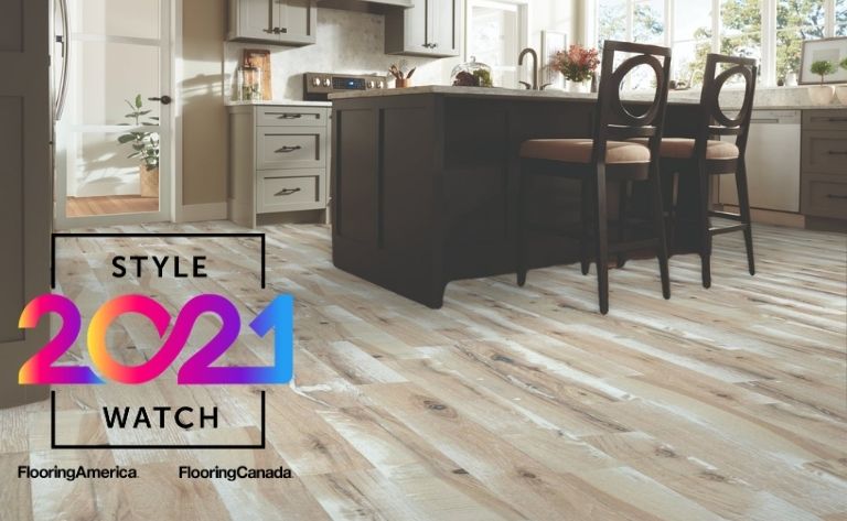 Kitchen Grained Hardwood Flooring Stylewatch Example